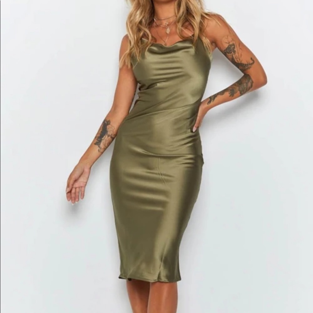 Schiffer Slip Midi Dress